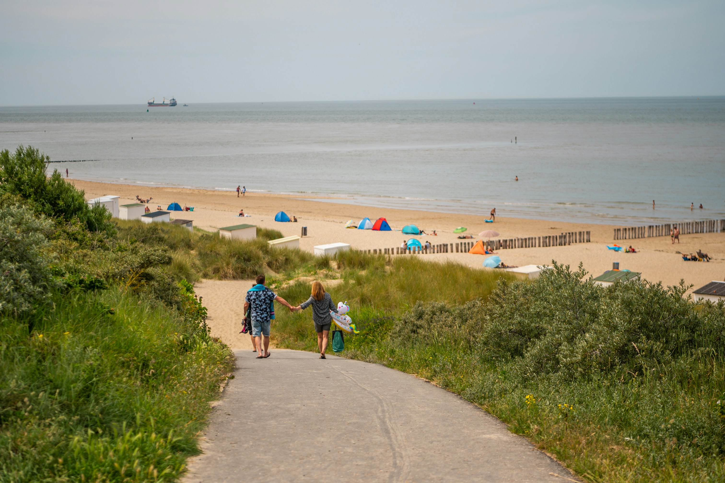 EuroParcs Schoneveld - Spazierwege am Strand