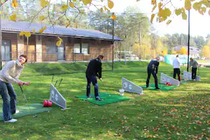 Druskininkai Camping - Camper auf der Golfing Range des Campingplatzes