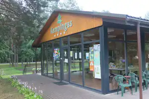 Druskininkai Camping - Hauptgebäude des Campingplatzes