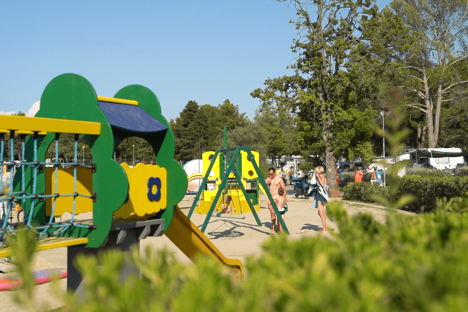 Easyatent @ Camping Valkanela - Kinderspielplatz auf dem Campingplatz