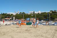 Easyatent @ Camping Zelena Laguna - Beachvolleyballfeld am Strand