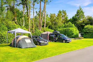 Eden Valley Holiday Park - Standplatzwiese auf dem Campingplatz