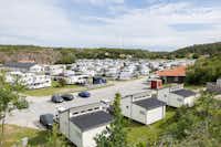 First Camp Edsvik-Grebbestad  Nordic Camping Edsviks - Blick auf den Campingplatz