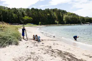 First Camp Edsvik-Grebbestad Nordic Camping Edsviks - Sandstrand am Campingplatz