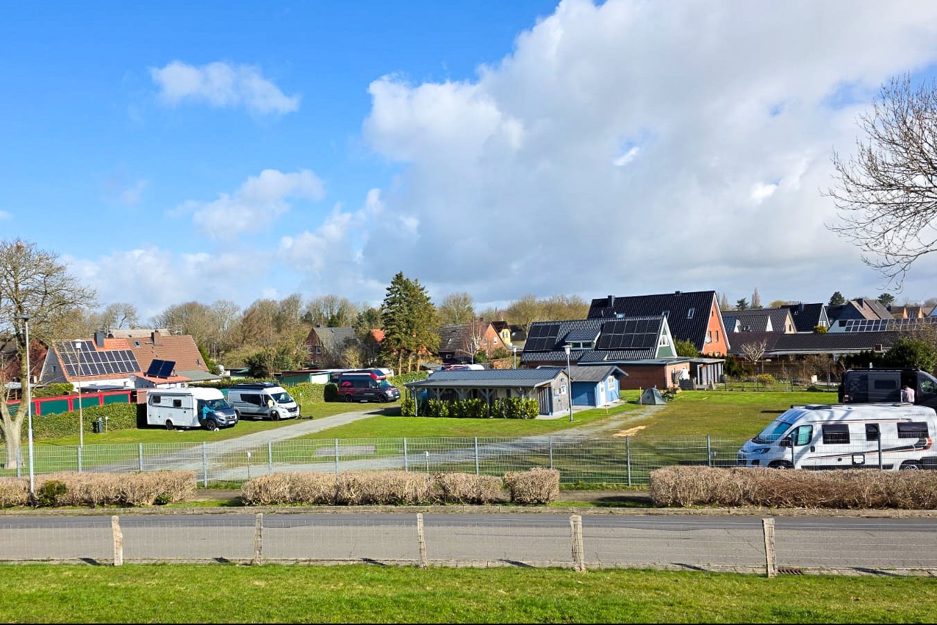 Elbdeichcamp Brunsbüttel.