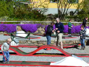 Elsegårde Camping - Minigolf auf dem Campingplatz