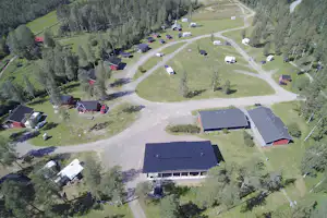 Emolahti Beach Camping - Campingplatz aus der Vogelperspektive