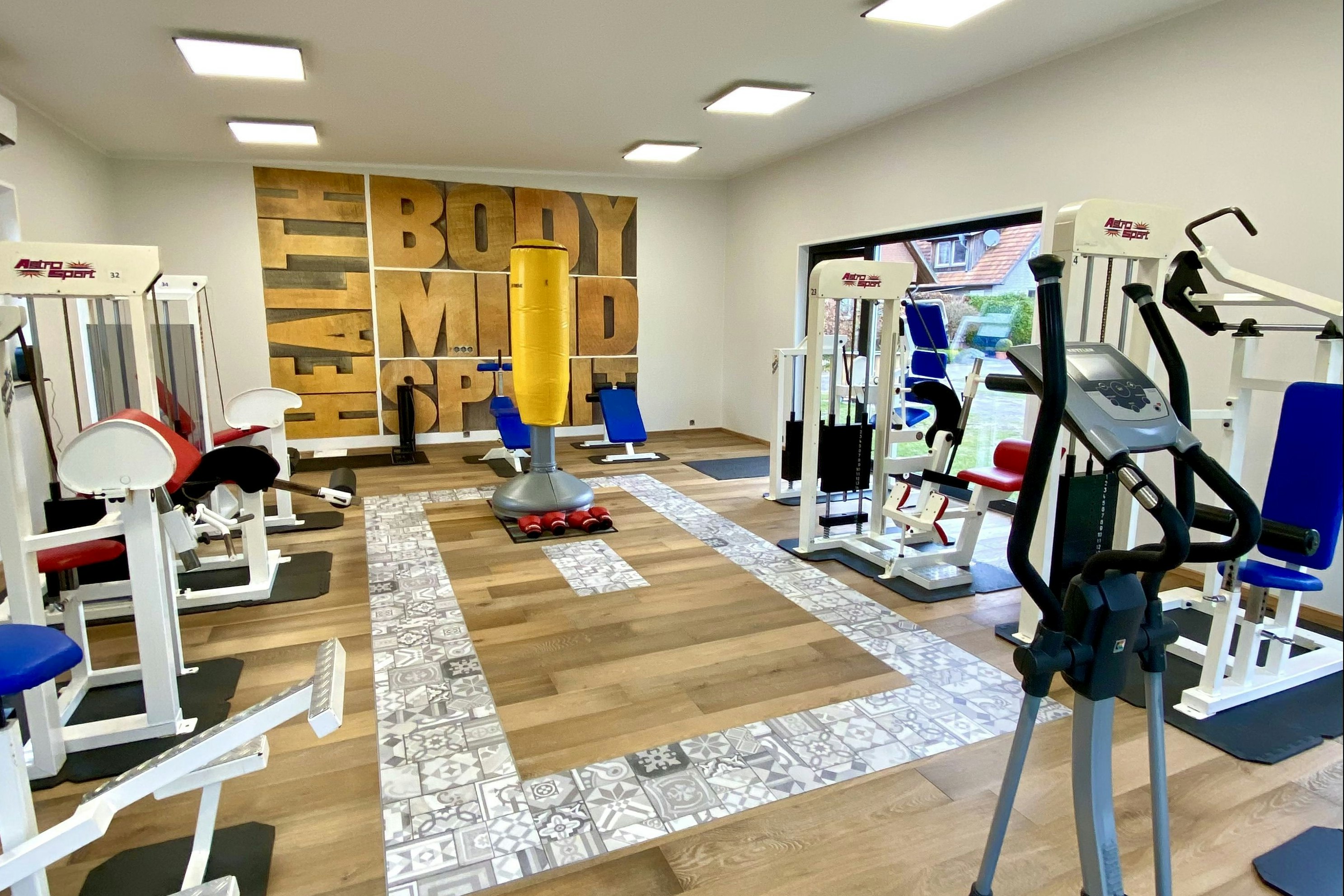 Erholungsgebiet Waldvelen   - Fitnessraum auf dem Campingplatz