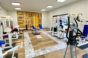 Erholungsgebiet Waldvelen - Fitnessraum auf dem Campingplatz