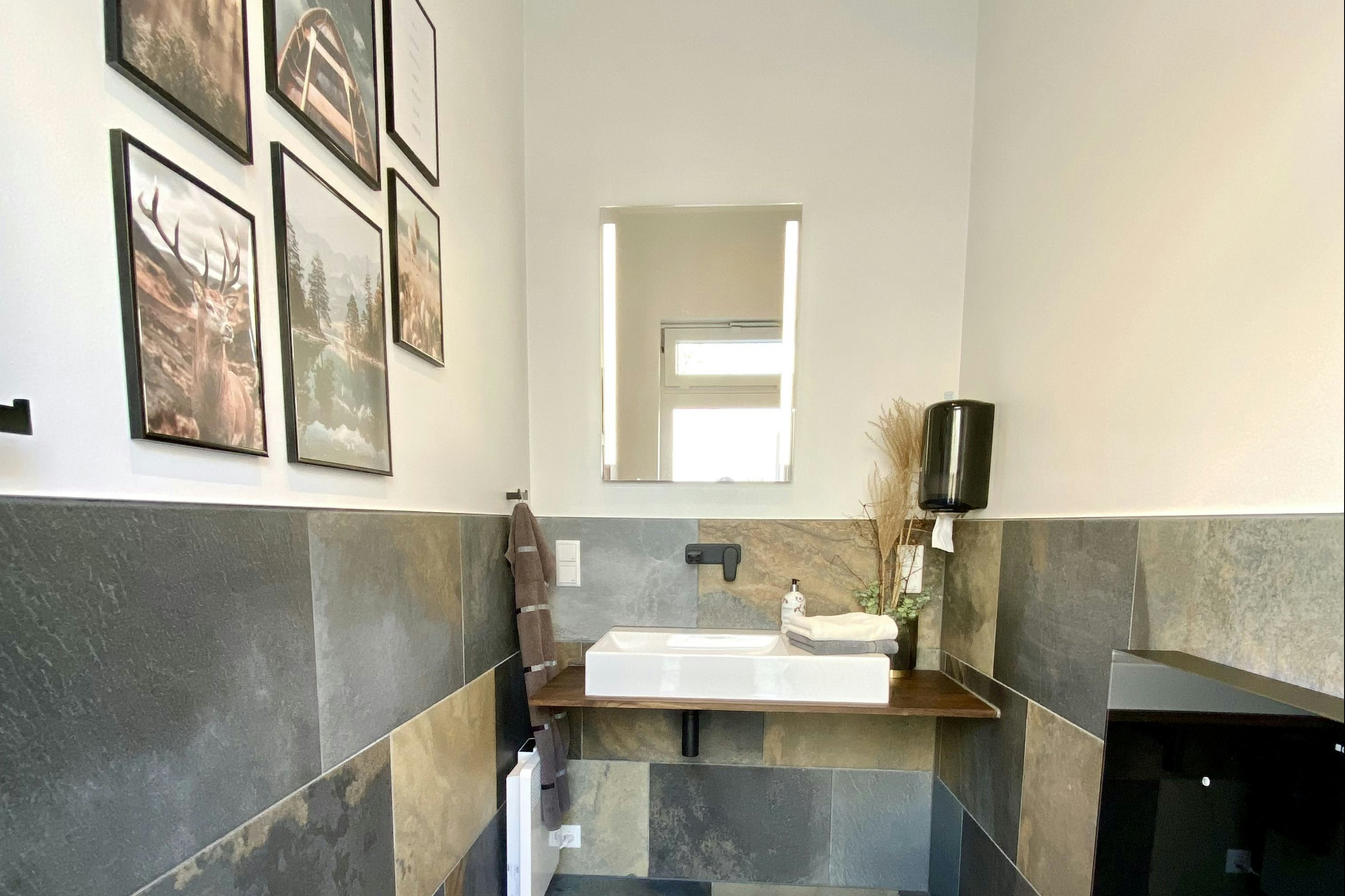 Erholungsgebiet Waldvelen - Mietbadezimmer auf dem Campingplatz