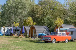 Erholungspark Mondsee - Mobilheime auf dem Campingplatz