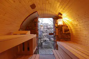 Erholungspark Wehlingsheide - Sauna auf dem Campingplatz