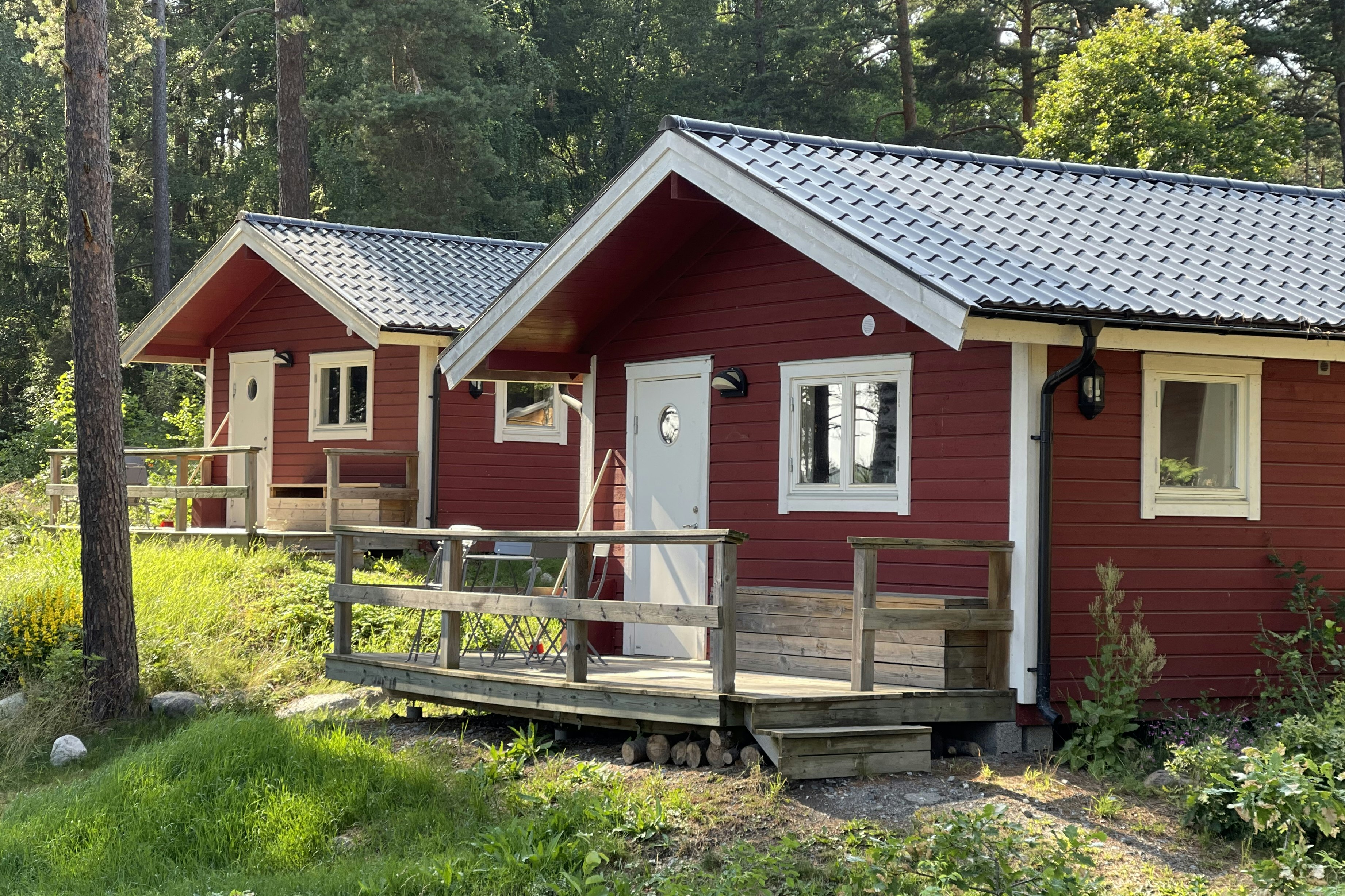 WAXHOLMS CAMPING - Mobilheime mit kleiner Terrasse