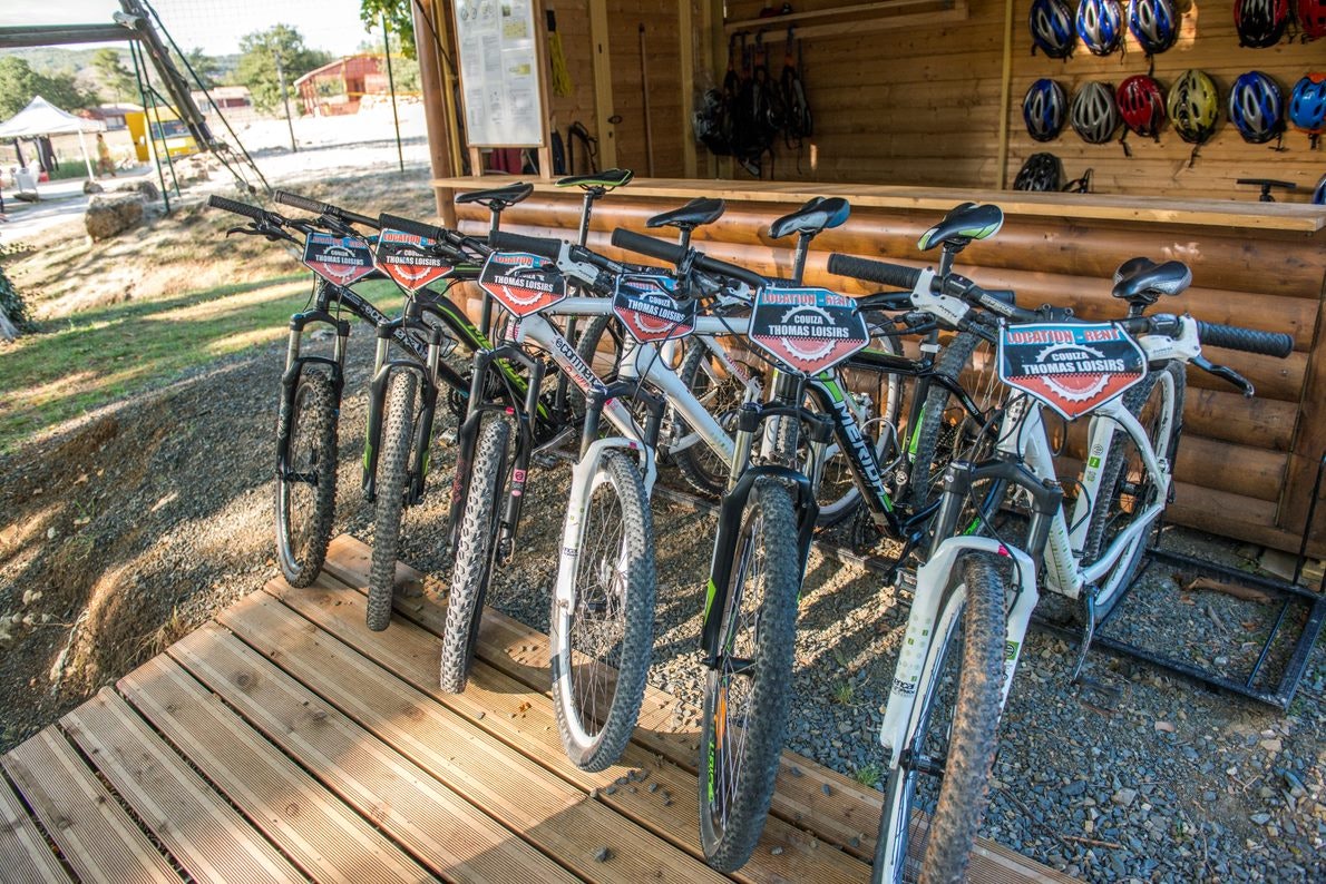 Espinet - Fahrradverleih auf dem Campingplatz