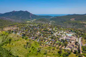 Esterel Caravaning - Luftaufnahme vom Campingplatz an der Cote d'Azur
