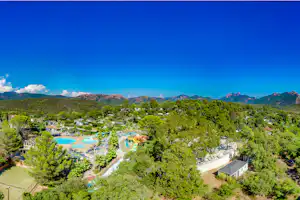Esterel Caravaning - Campingplatz aus der Vogelperspektive
