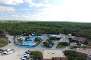 Estivo @ Camping Bella Italia Sardinia - Luftaufnahme des Campingplatzes