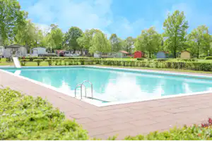 Capfun Camping Vlinderloo Euregio Camping De Twentse Es - Pool im Freien auf dem Campingplatz