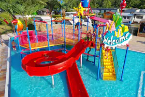 Eurocamp Spreewaldtor - Wasserspielplatz für Kinder auf dem Campingplatz