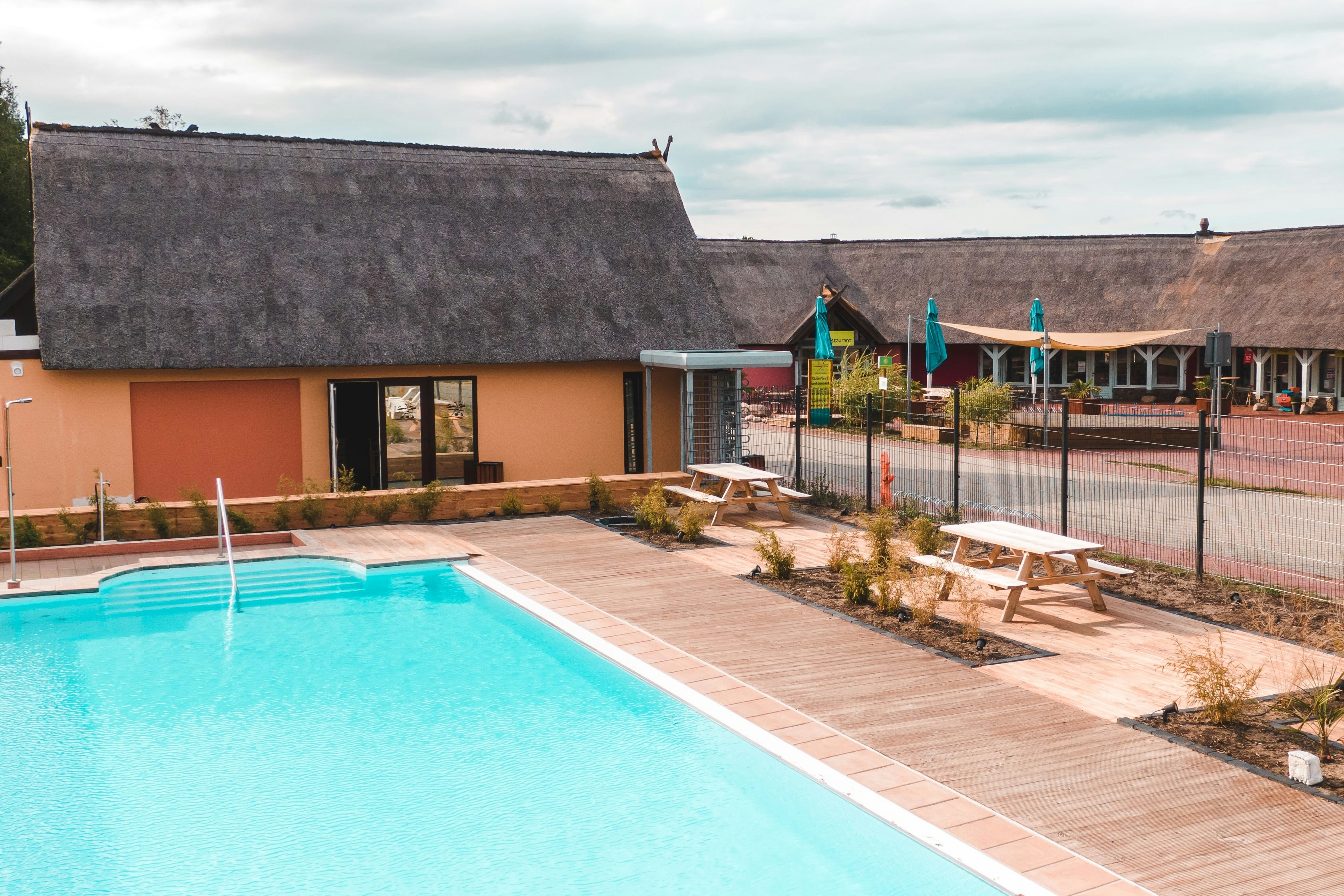 Eurocamp Spreewaldtor - Pool auf dem Campingplatz