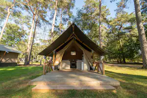 Eurocamping Vessem - Safarizelt mit Terrasse