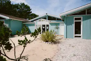 Euronat FKK-Camping - Eingang des Wellnessbereichs