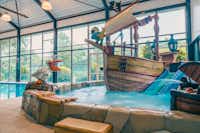 EuroParcs De Biesbosch - Kinderbereich im Hallenbad mit Wasserspielplatz