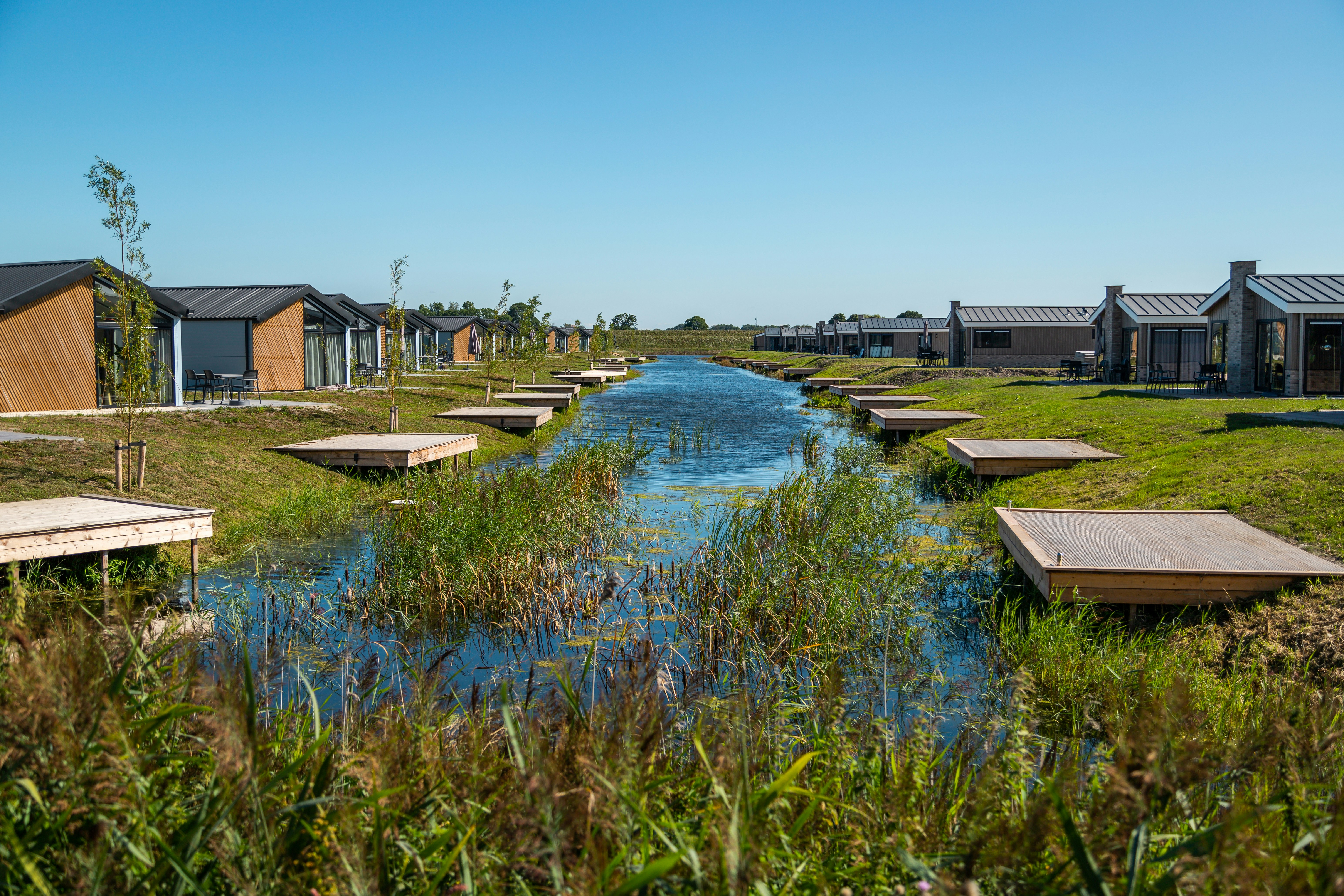 EuroParcs De Ijssel Eilanden - Mobilheime am Ufer des Flusses