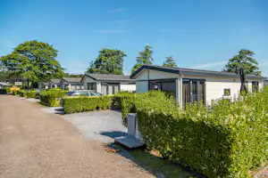 EuroParcs du Soleil - Blick auf die Mobilheime auf dem Campingplatz