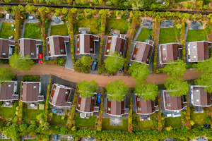 EuroParcs Koningshof - Luftaufnahme des Campingplatzes
