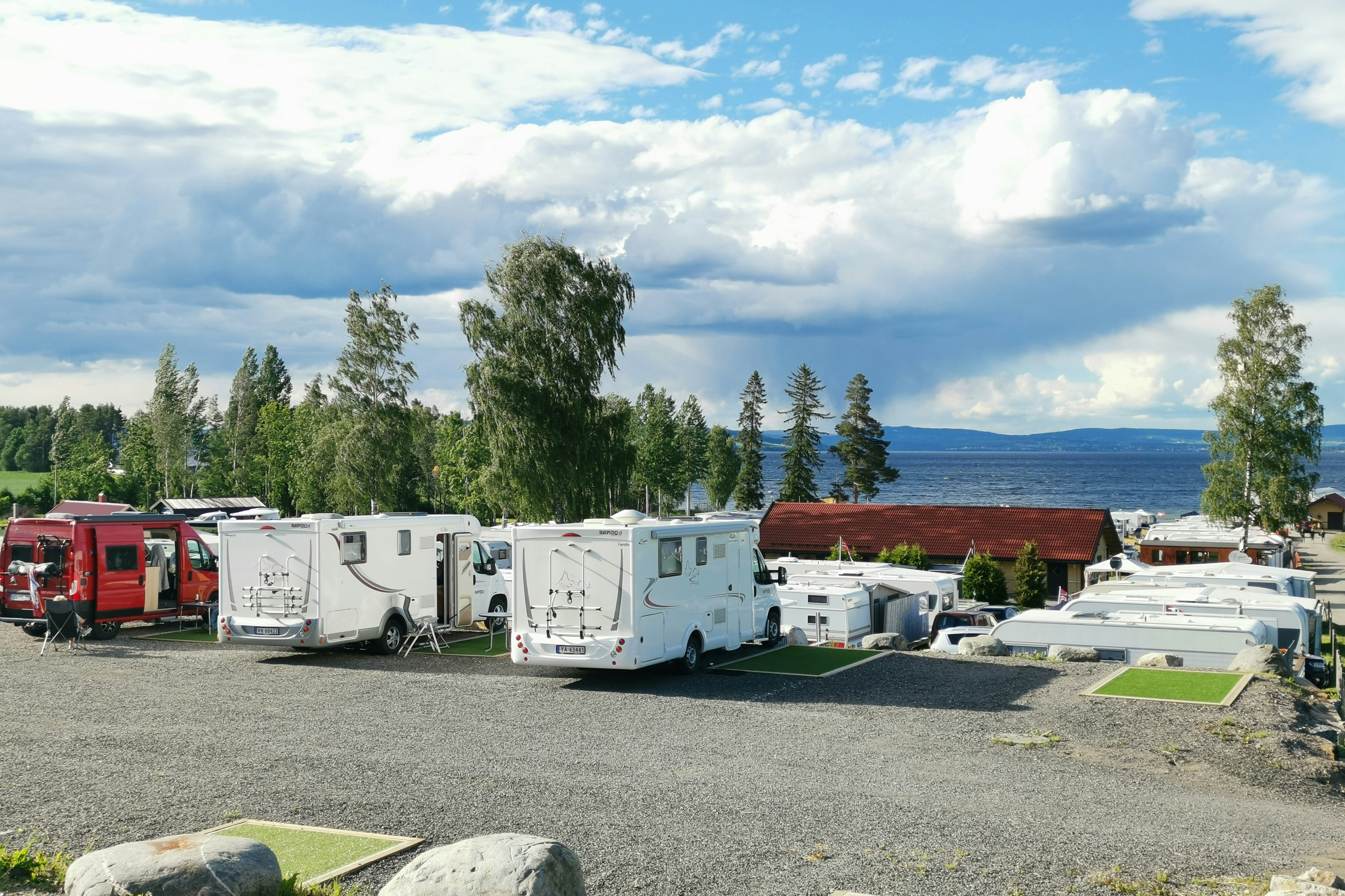 Evjua Strandpark  - Stellplätze auf dem Campingplatz