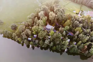 Falkensteiner Camping Lake Blaguš - Campingplatz aus der Vogelperspektive