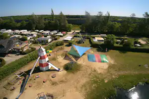 Familien-Campingplatz Forellensee - Kinderspielplatz auf dem Campingplatz