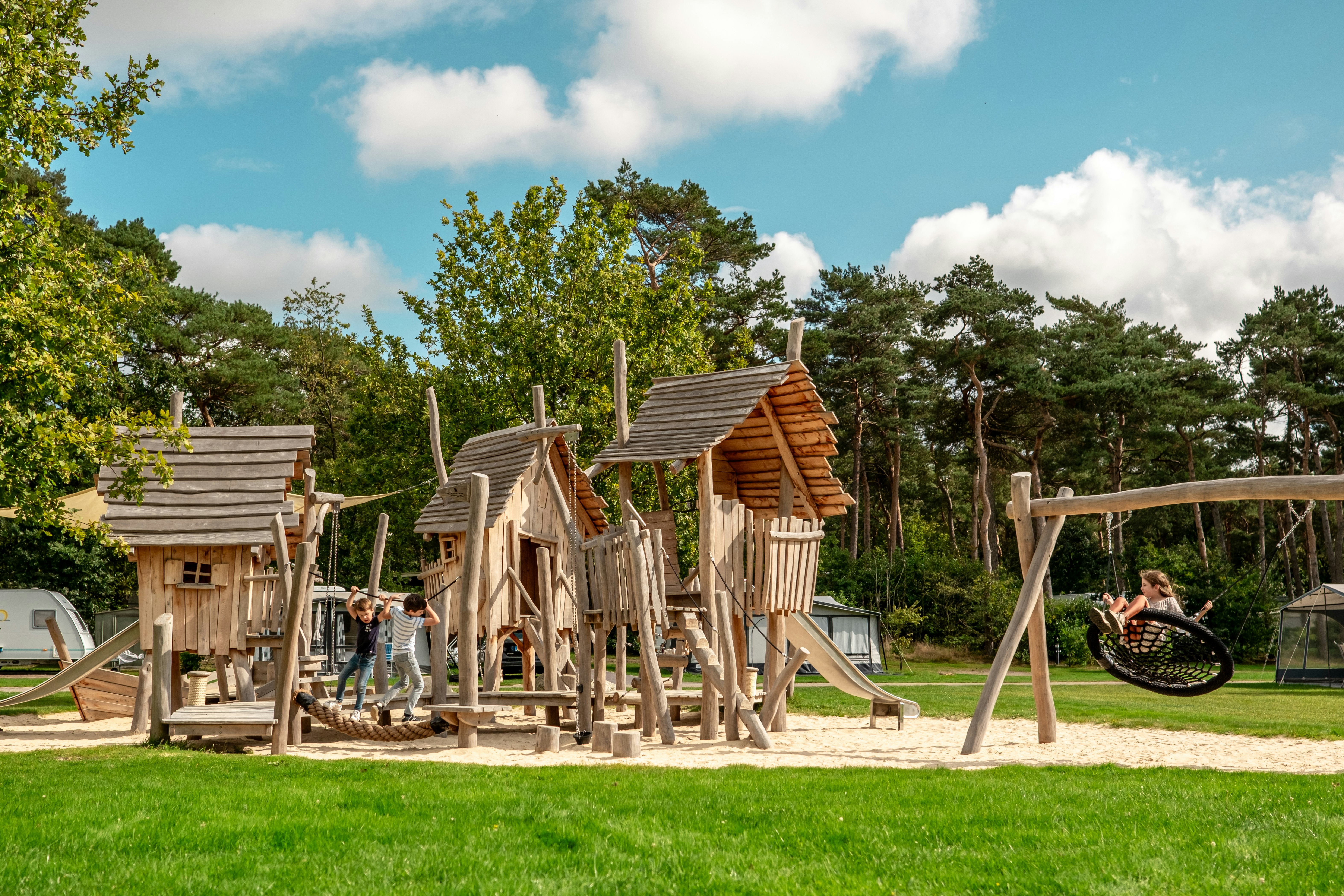 Familievakantiepark Krieghuusbelten  - Kinderspielplatz auf dem Campingplatz