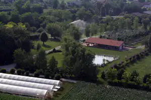Fattoria Gelindo dei Magredi Agricampeggio Gelindo dei Magredi - Campingplatz aus der Vogelperspektive