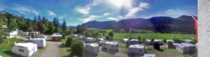 Ferienanlage Alpenwelt - Übersicht auf das gesamte Campingplatz Gelände