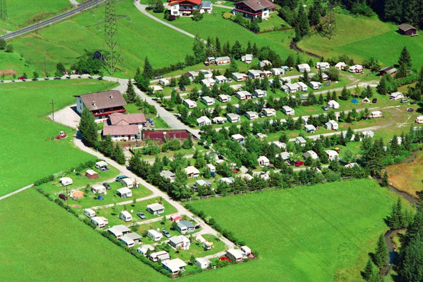 Feriencenter Biberhof - Luftaufnahme auf den Campingplatz