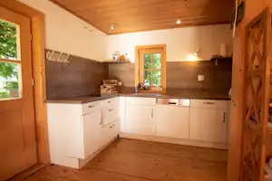 Ferienhof & Baumhaushotel Allgäu Gbr - Spülküche auf dem Campingplatz