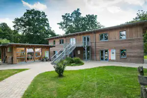 Ferienpark Seehof - Hauptgebäude vom Campingplatz