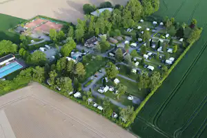 Ferienpark Teutoburger Wald Barntrup - Luftaufnahme des Campingplatzes