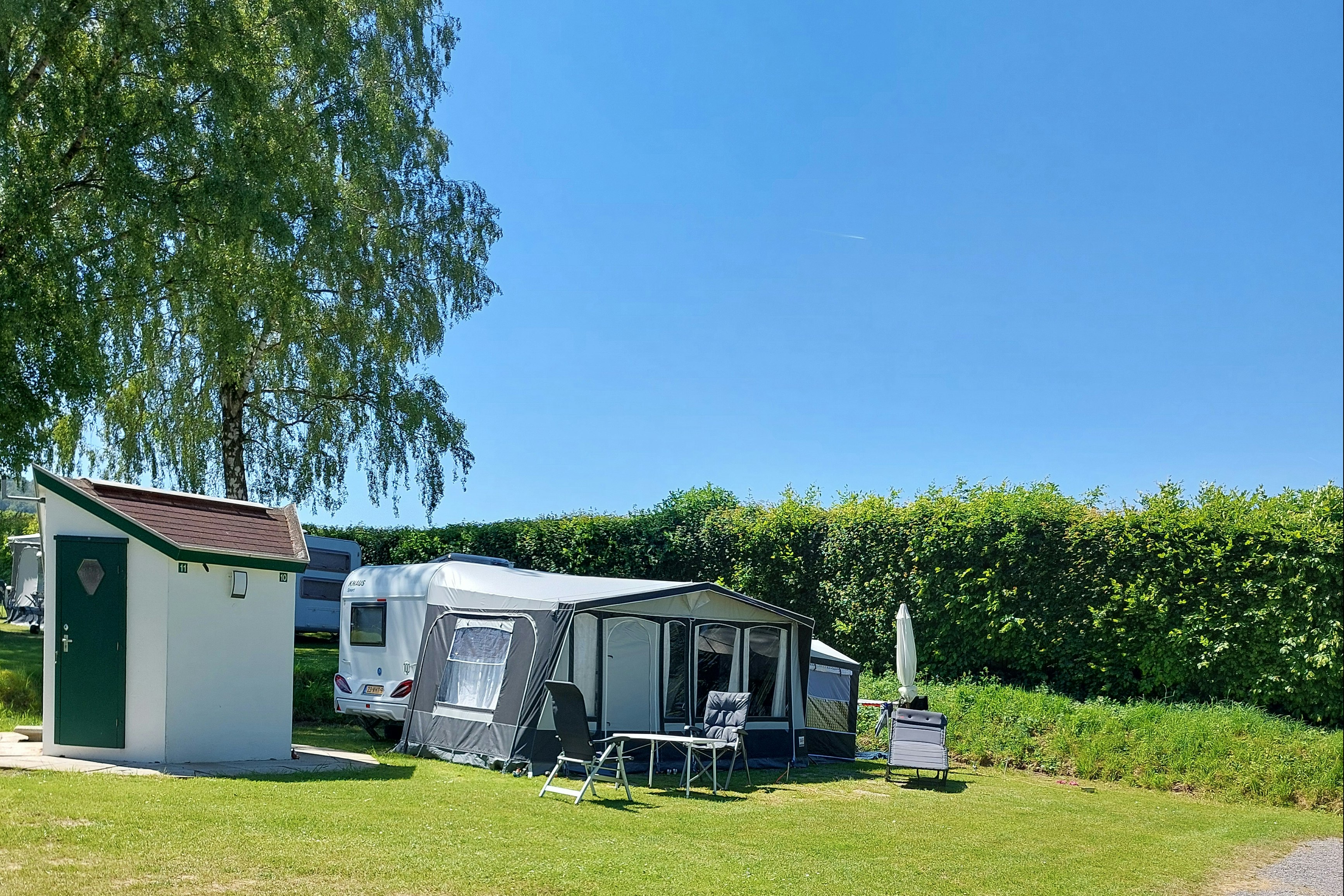 Ferienpark Teutoburger Wald Barntrup - Standplätze im Grünen auf dem Campingplatz