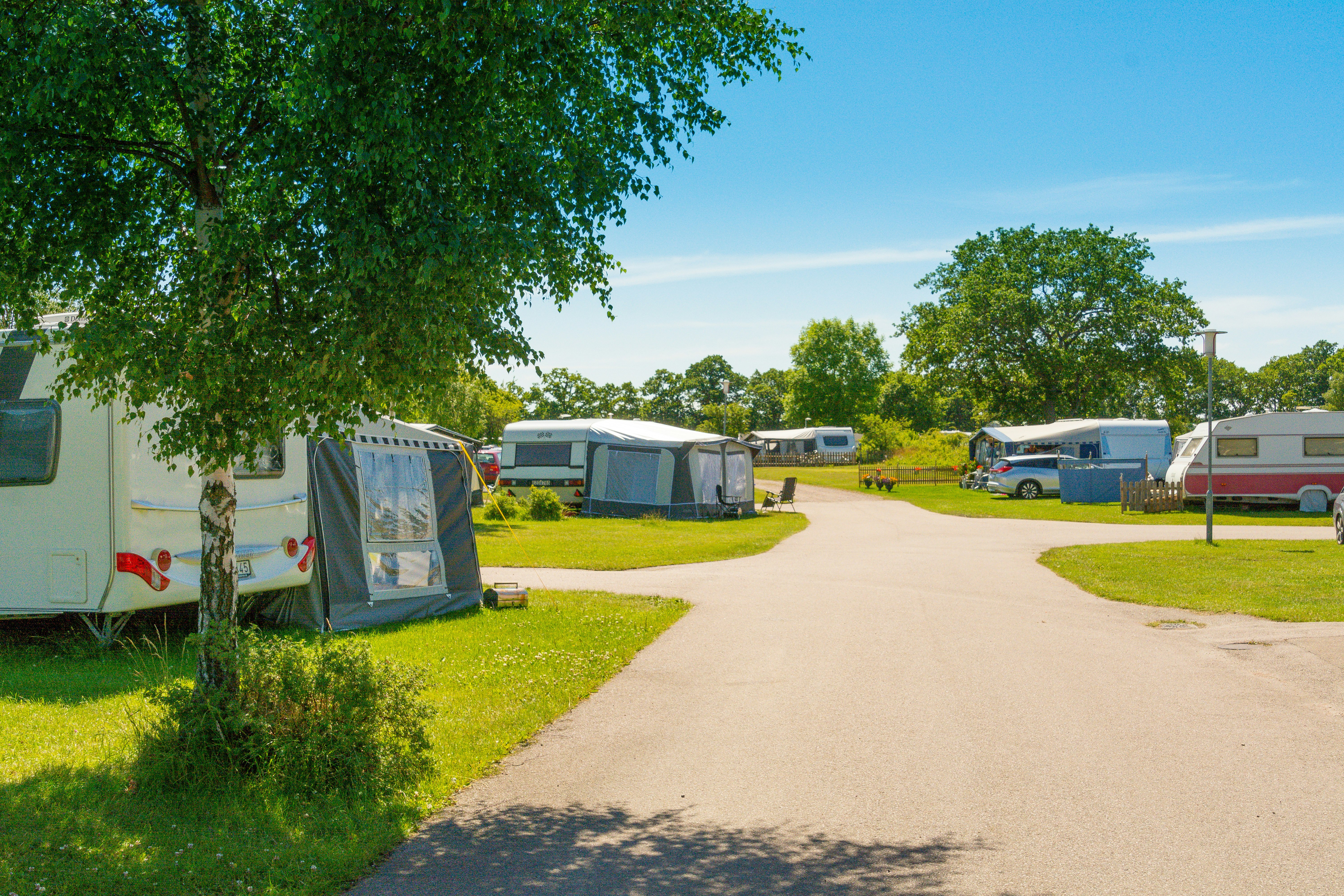 First Camp Ekerum – Öland - Standplätze auf dem Campingplatz