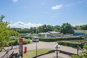 First Camp Mölle - Überblick auf das gesamte Gelände vom Campingplatz