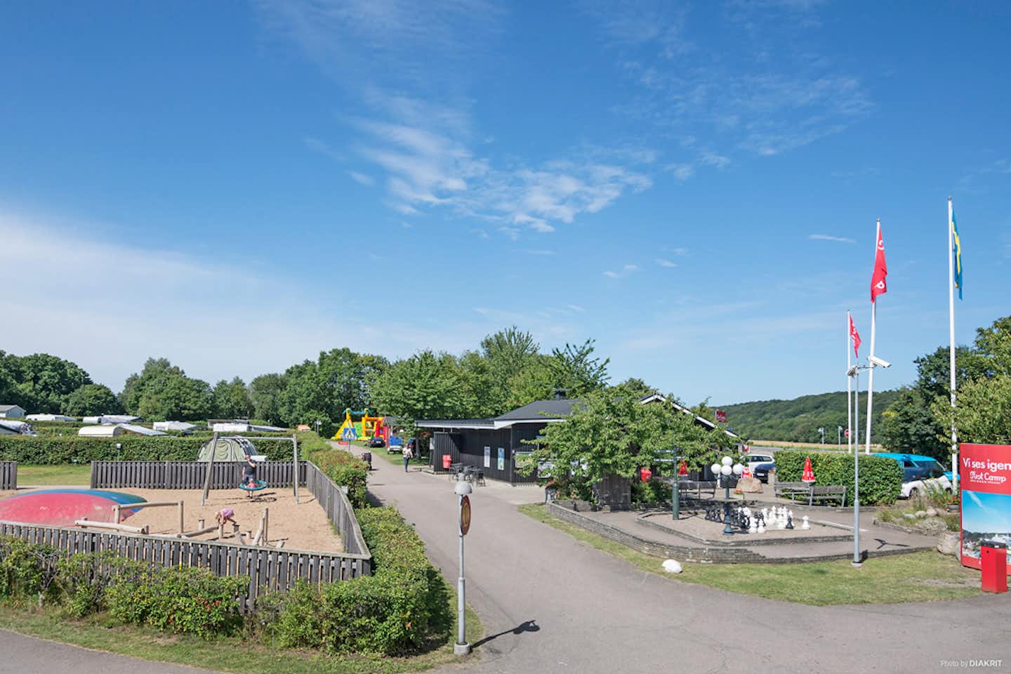 First Camp Mölle - Spielplätze für Kinder auf dem Gelände vom Campingpaltz