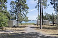 First Camp Oknö-Mönsterås - Mobilheime mit Blick auf das Wasser