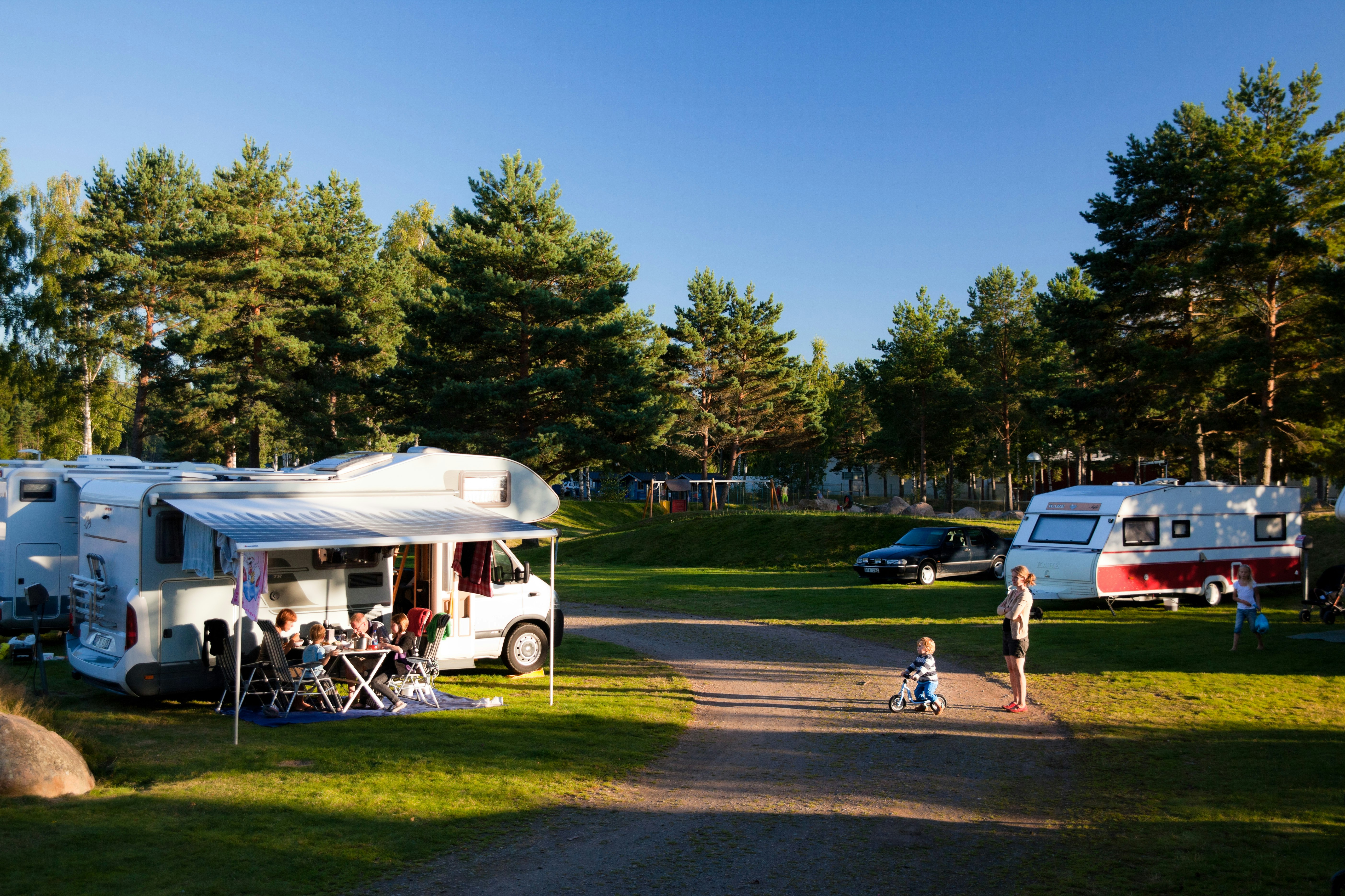 First Camp Skara Sommarland - Standplätze auf dem Campingplatz