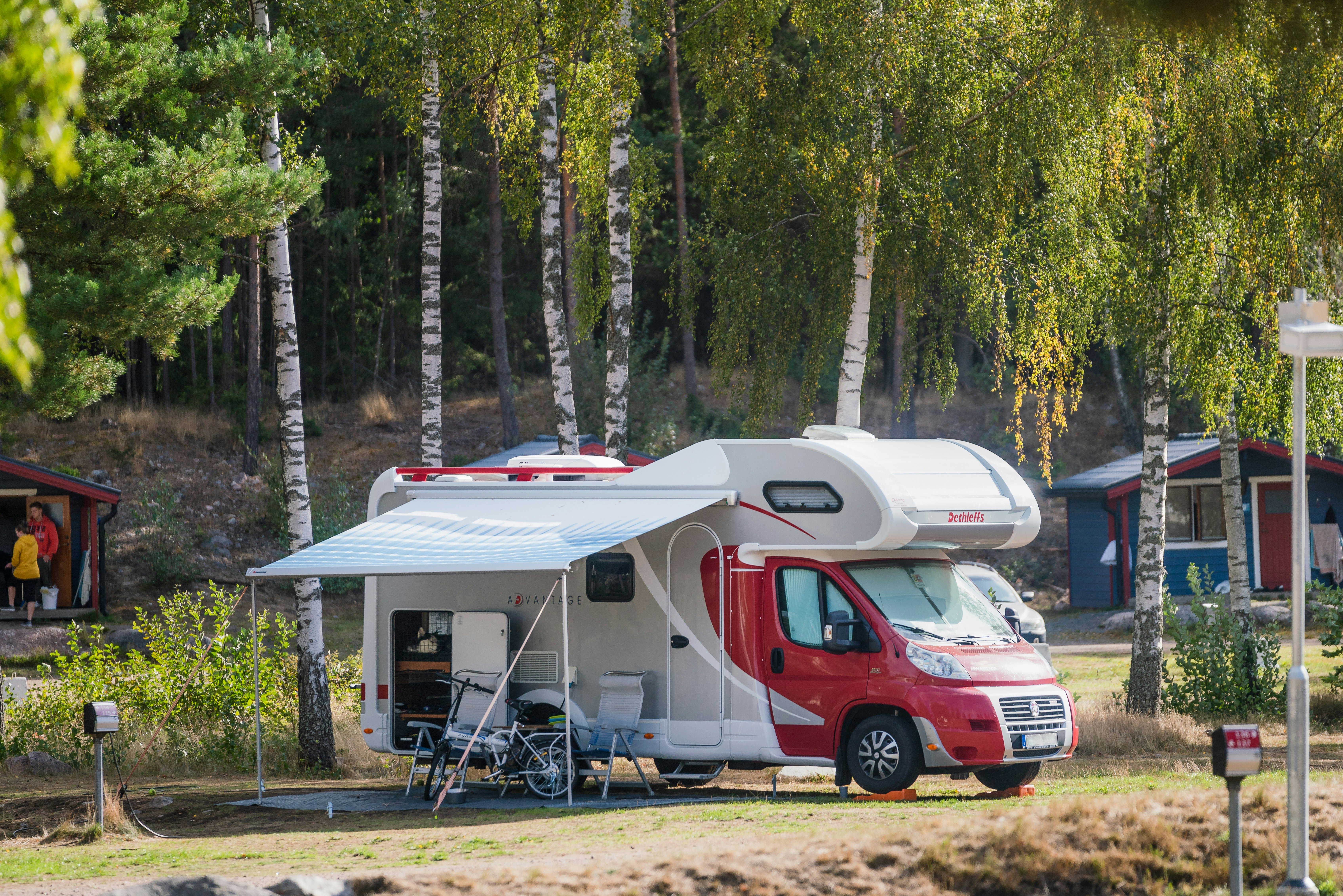 First Camp Skara Sommarland - Standplätze auf dem Campingplatz