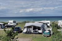 Fjellerup Strands Camping - Wohnmobil- und  Wohnwagenstellplätze am Strand