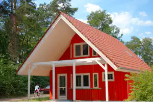 FKK Campingzeit am Rätzsee - Mobilheim im Grünen auf dem Gelände vom Campingplatz