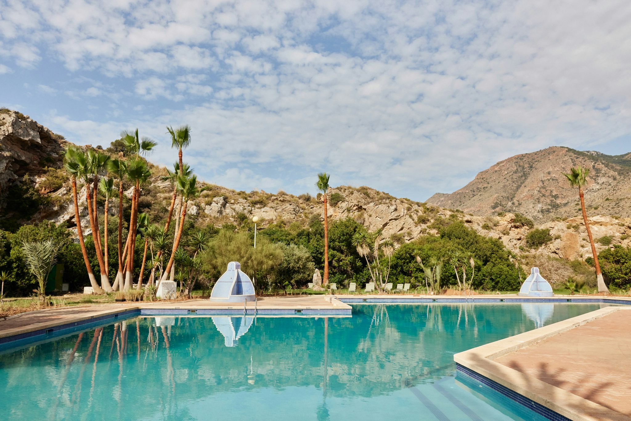 FKK-Camping El Portús - Freibad des Campingplatzes